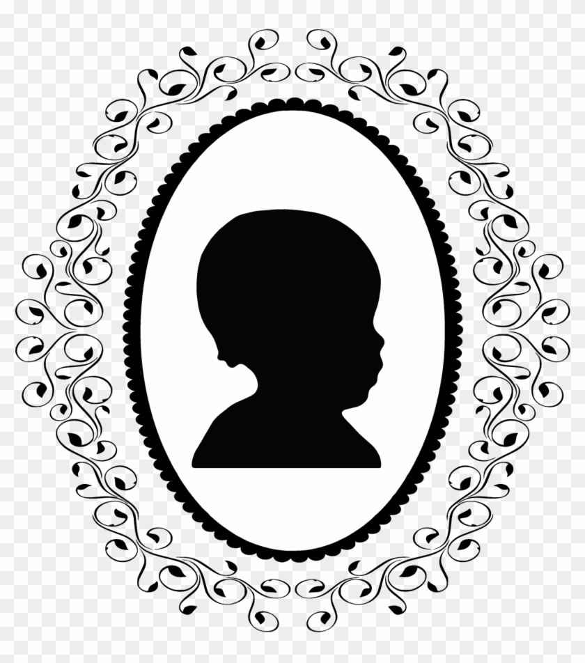 1-vine Oval - Circle Clipart