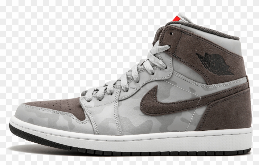 In Shape Air Jordan 1 Retro High Prem - Jordan 1 Camo 3m Clipart #5470564