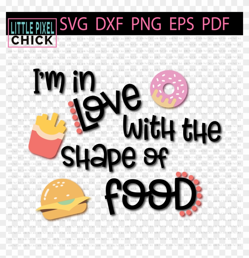 Food And Drink Svgs And Cut Files Perfect For Silhouette, - Fast Food Clipart #5470597