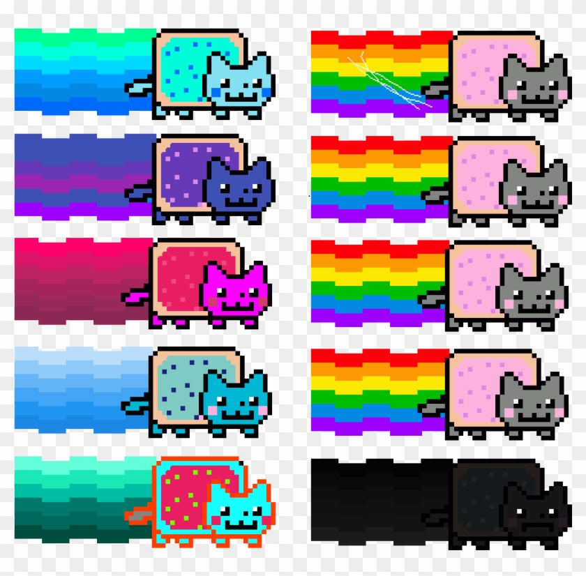 Depression Nyan~ - Nyan Cat Designs Clipart