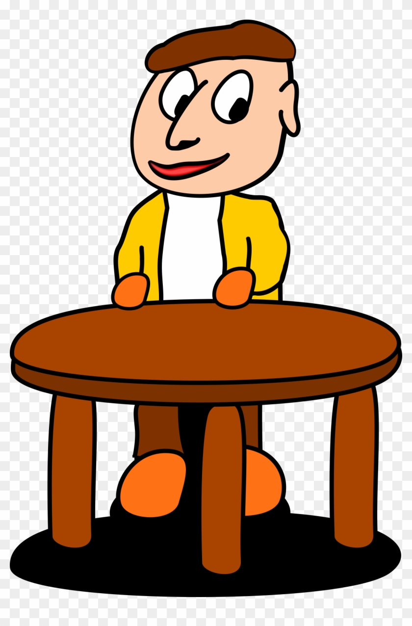 This Free Icons Png Design Of Standing At The Table - Standing At Table Clipart Transparent Png #5470881