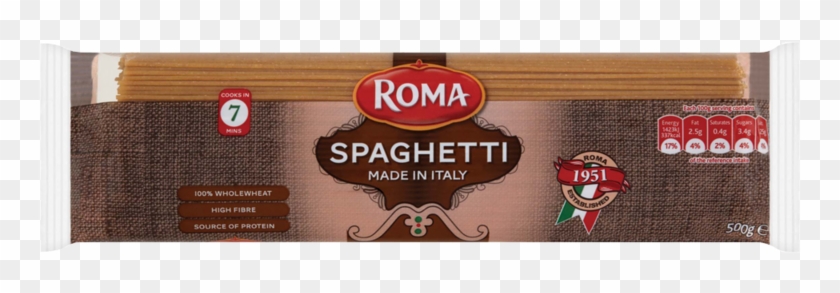 Roma Spagetti Wholewheat 500g - Roma Pasta Clipart