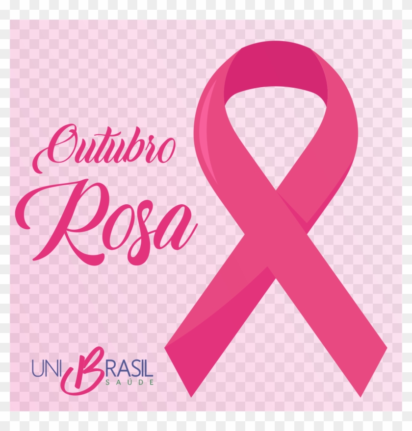 Unibrasil Saúde Realizou Outubro Rosa Em Barreiras-ba - Calligraphy Clipart