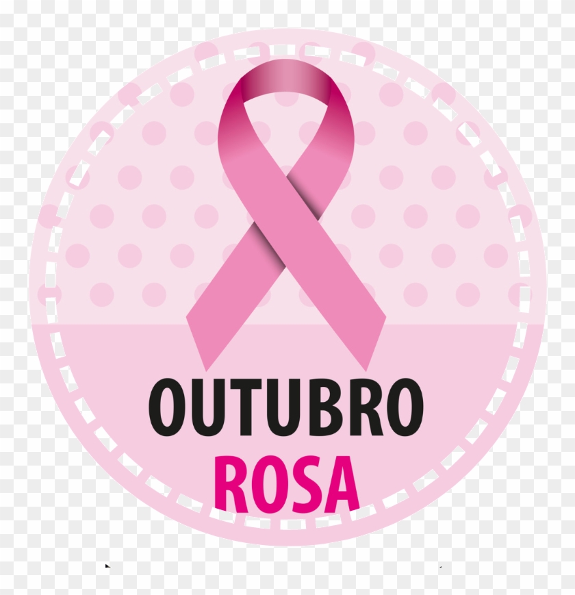 Outubro Rosa Uma Campanha Em Prol Da Vida - Cancer De Mama E Colo Do Utero Clipart