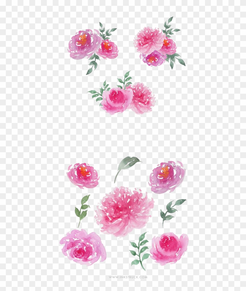 Flower Png Free - Watercolor Painting Clipart