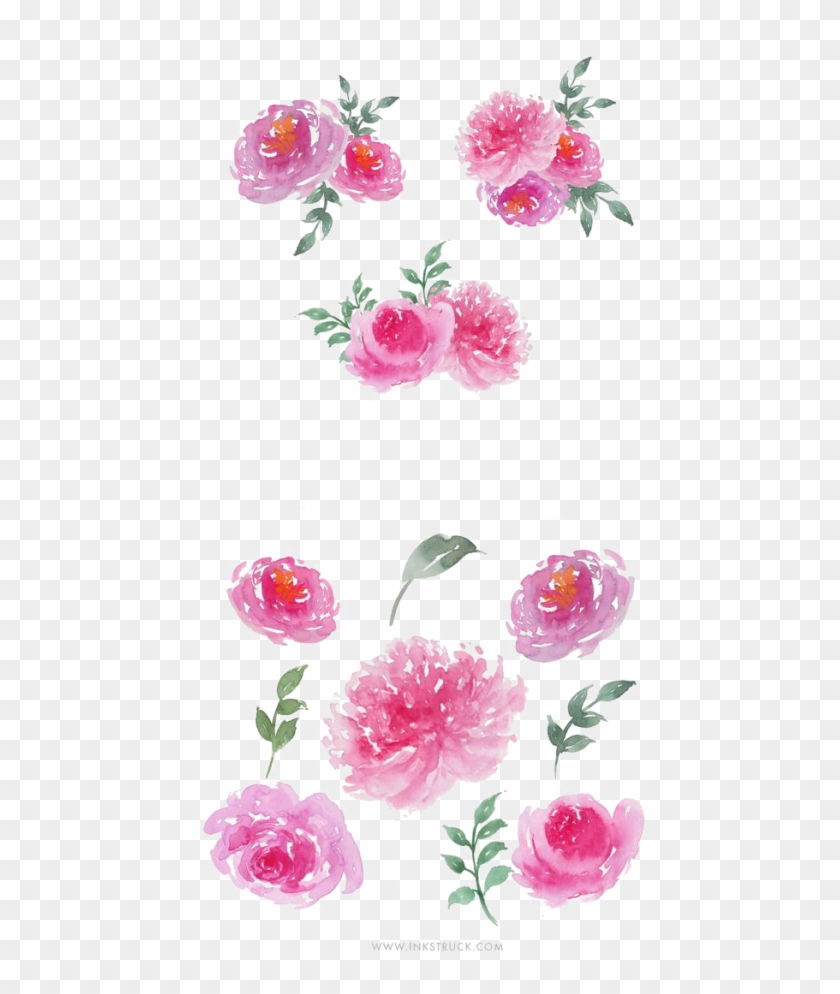 Flower Png Free - Watercolor Painting Clipart #5472007