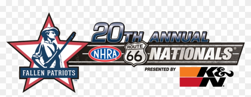 K&n Will Be Sponsoring The 20th Annual Nhra Route - Nhra Route 66 Nationals 2017 Logo Clipart