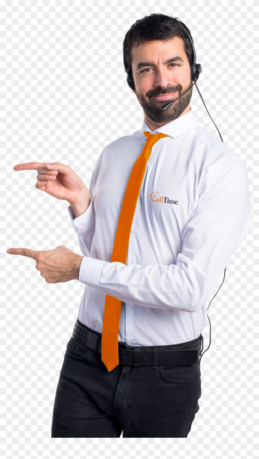 Among Call Call Center Customers Are Companies Operating - Telemarketing Homem Png Clipart #5472932