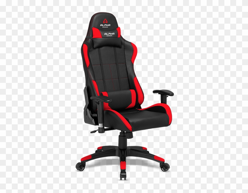 Gaming Chairs - Alpha Gamer Vega Red Black Clipart