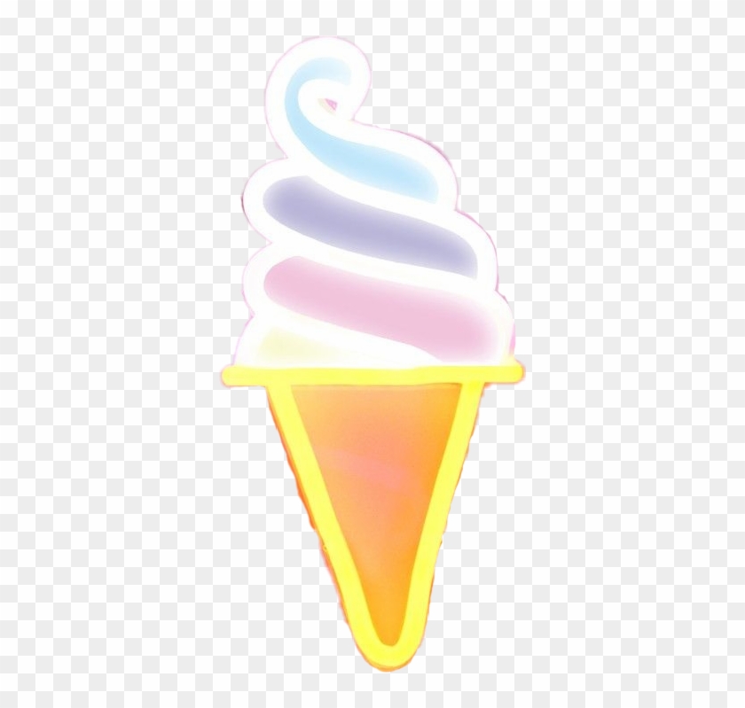 Helado Sticker - Ice Cream Cone Clipart #5473415
