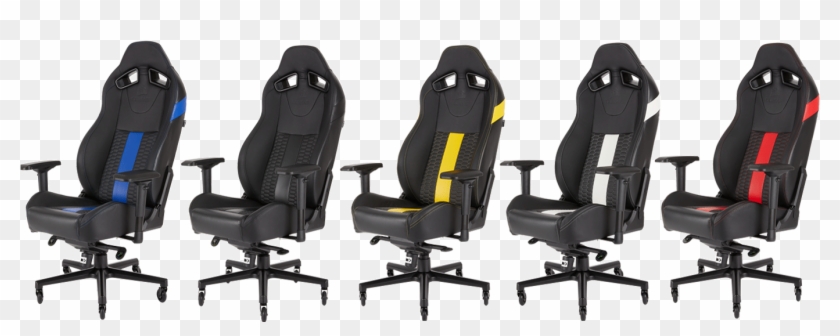 Sturdy Cast Aluminum Chair Base, Adjustable In Eight - Corsair T2 Road Warrior Gaming Chair Clipart