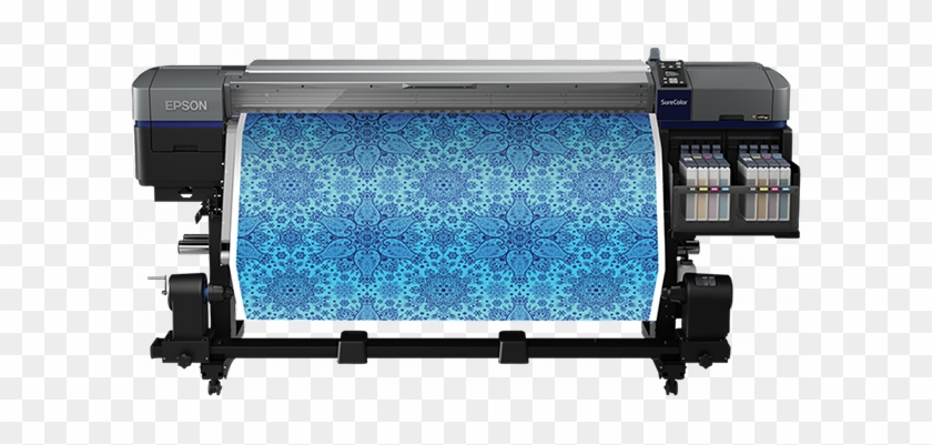 Impresora Textil De Sublimación De Gran Producción - Epson Surecolor F9370 Clipart