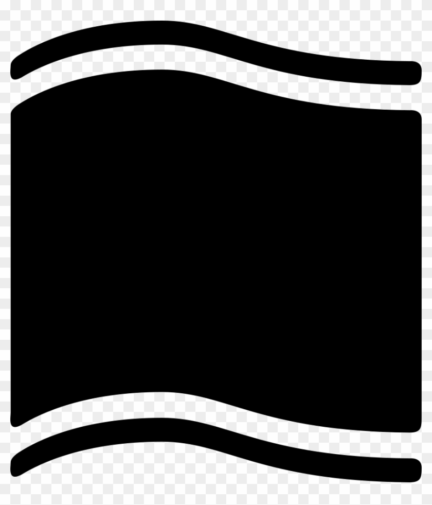 Banner Transparent Library With Of Thin Lines Png Icon - Pita Png Hitam Putih Clipart