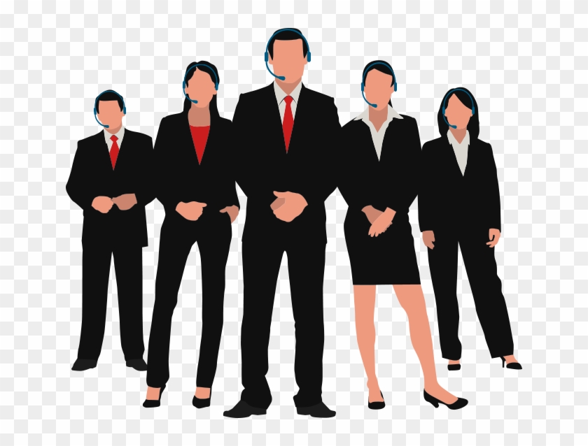 Enhanced Call Center Supervisor Features - Call Center Agents Clipart - Png Download