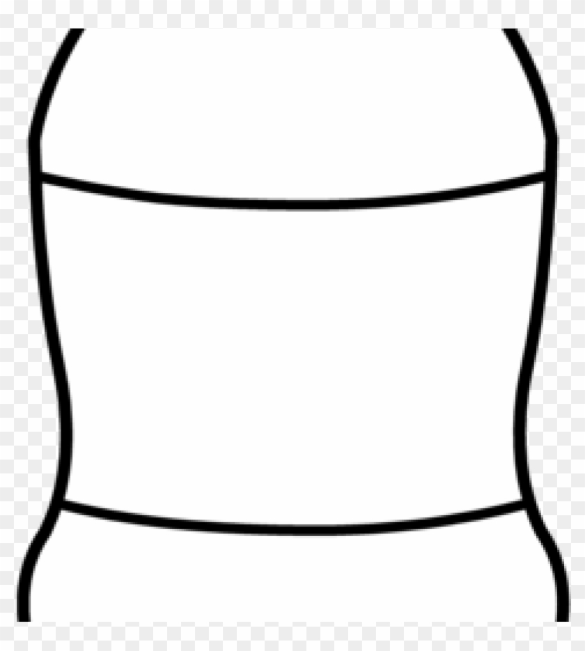 Water Bottle Clipart Water Bottle Line Art Free Clip - Png Download #5473945