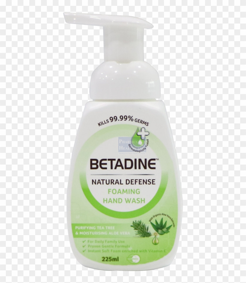 Betadine Natural Defense Foaming Hand Wash Purifying - Liquid Hand Soap Clipart #5473969