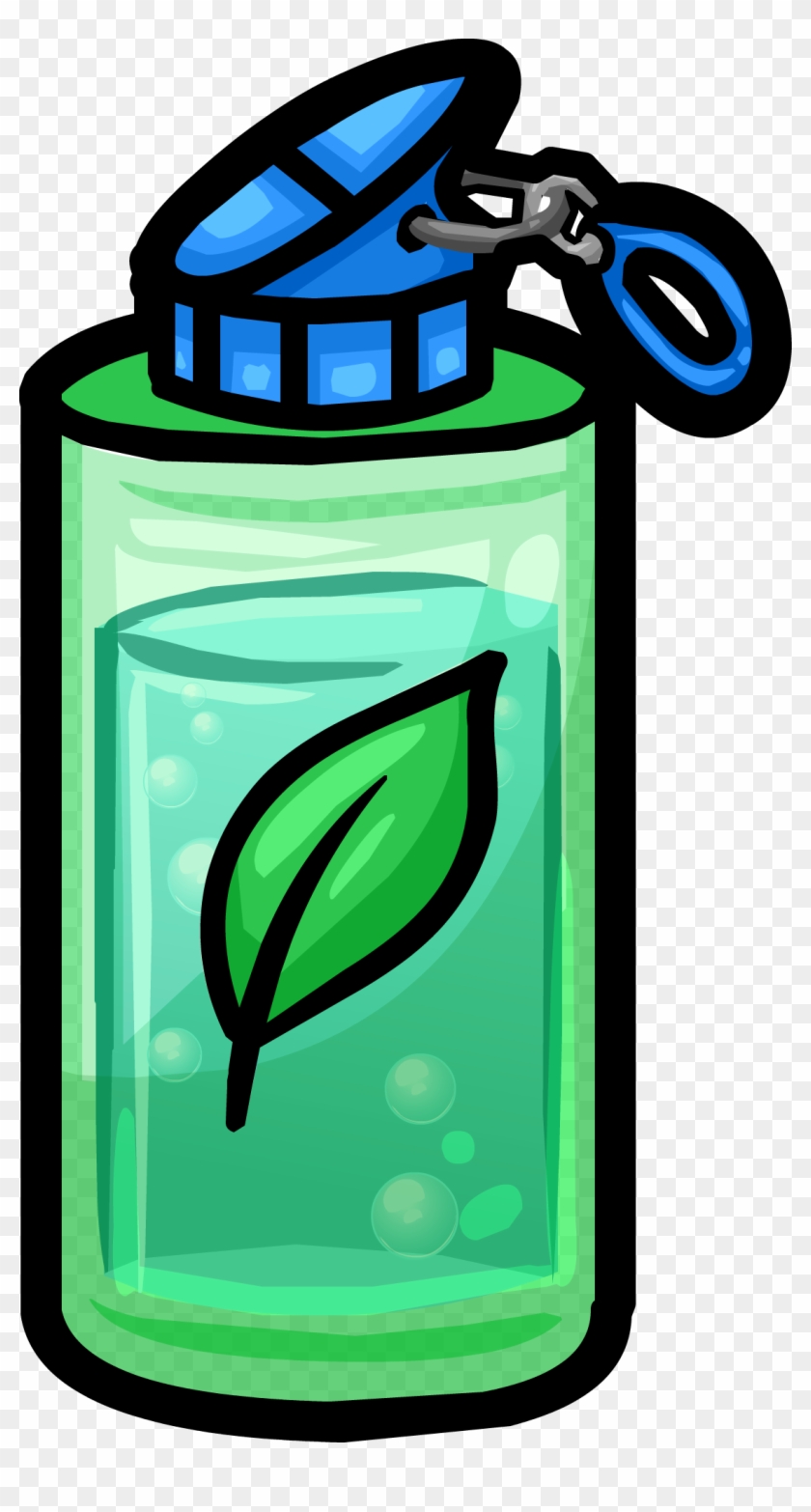 Water Bottle Clothing Club Penguin Wiki Fandom Food - Club Penguin Water Bottle Clipart #5474242