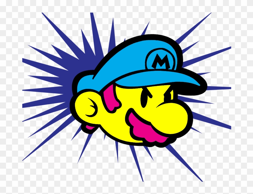 Paper Mario With Hammer Clipart