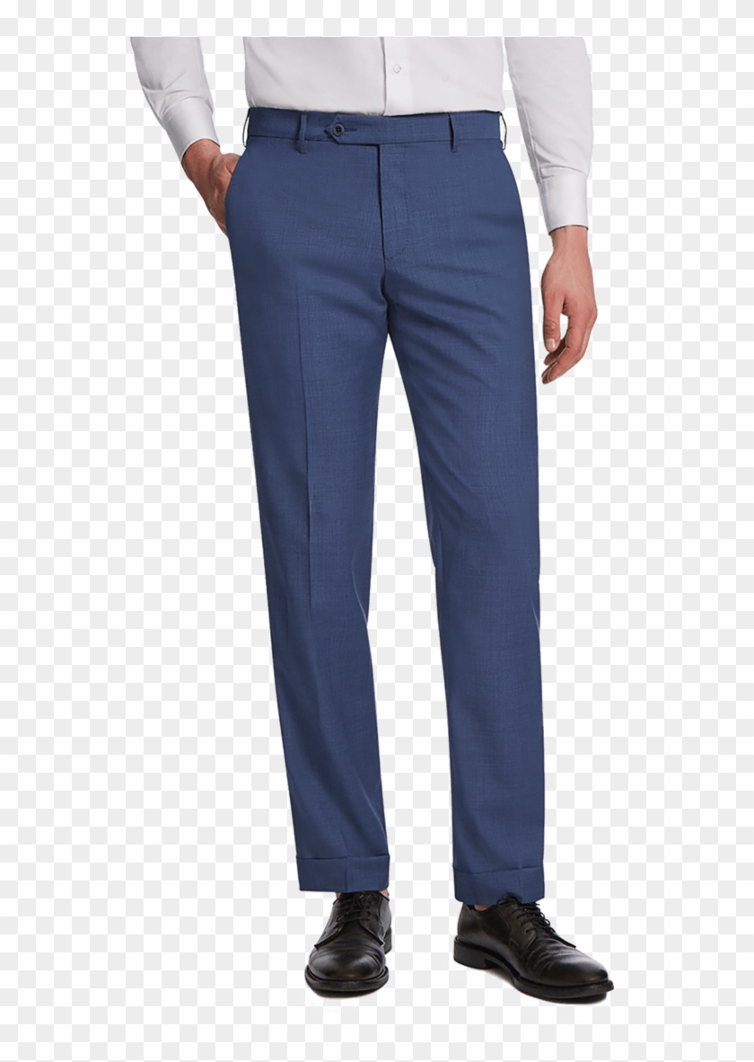 Flat Image Of The Parker Mini Houndstooth Trouser - Formal Wear Clipart #5474303