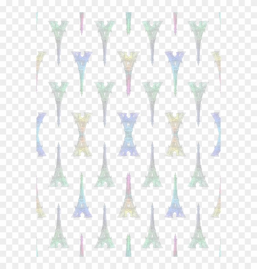 Paris Eiffel Tower Pastel Rainbow Wallpaper - Sail Clipart #5474494