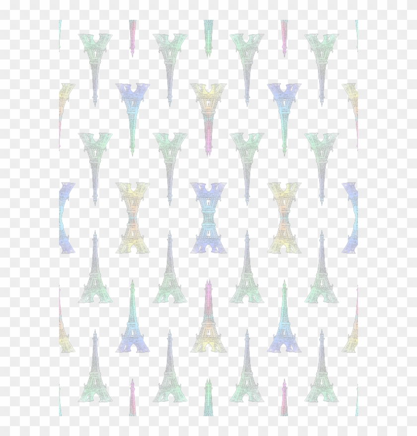 Paris Eiffel Tower Pastel Rainbow Wallpaper - Sail Clipart