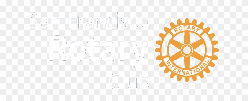 White With Gold - Rotary International Clipart #5474501