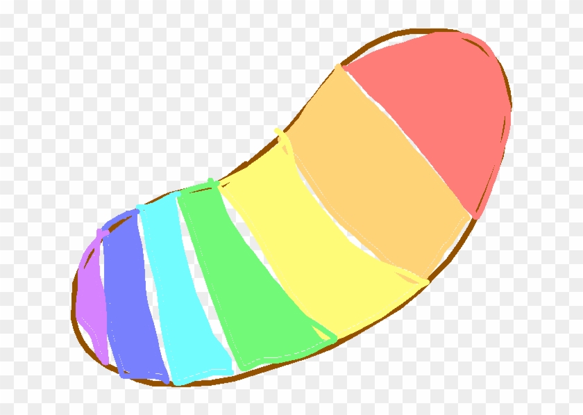 Pastel Rainbow Potato Clipart