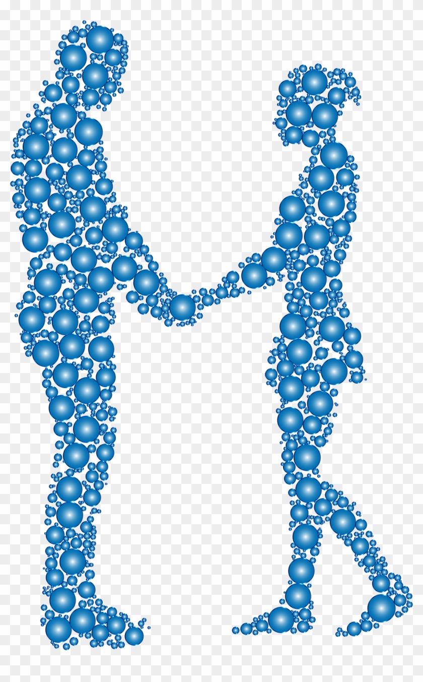 This Free Icons Png Design Of Prismatic Circles Couple - Couple Silhouette No Background Clipart #5474822