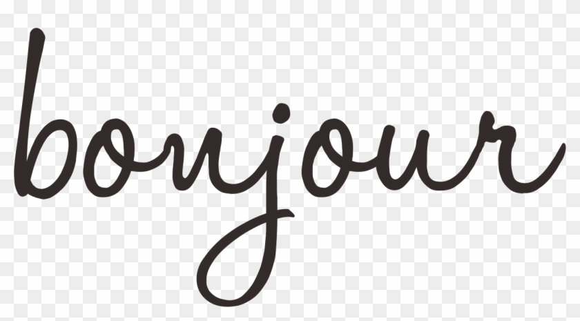 Bonjour - Bonjour Png Clipart