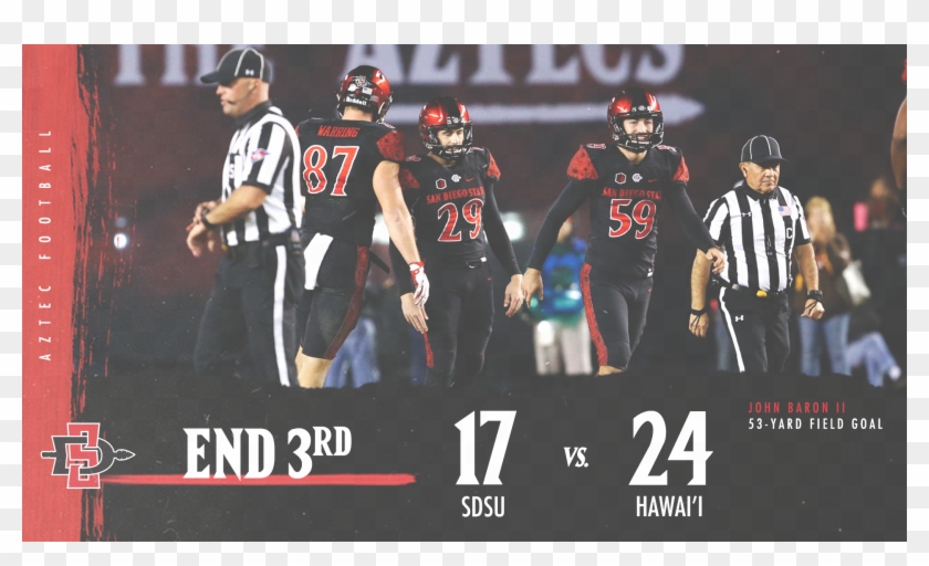 Sdsu Footballverified Account - Player Clipart #5475128