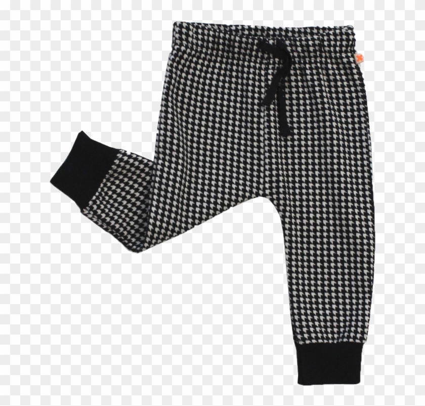 Tiny Cottons Easy Pant Houndstooth - Pajamas Clipart