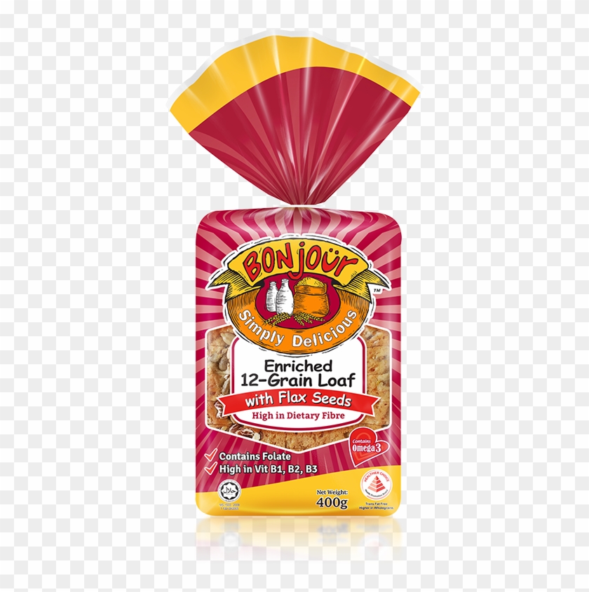 12-grain Loaf - Bonjour Bread Singapore Clipart #5475361