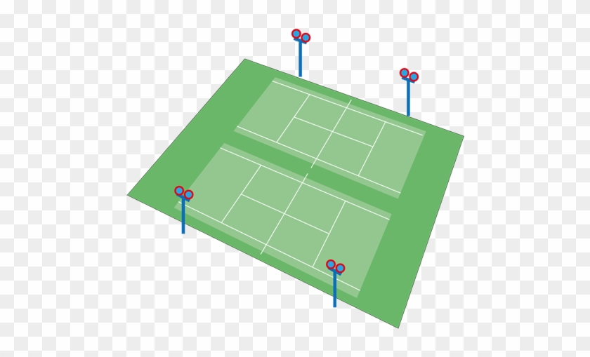 1, 2 Court - Ping Pong Clipart #5475635