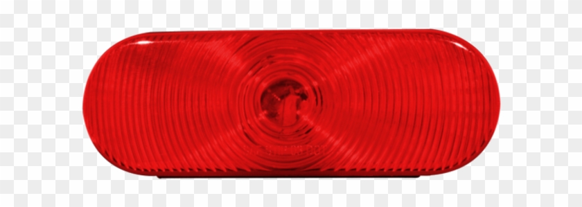 [ 320 5400rz 12v ] Oval Stop Lamp 6” Red With Bulb, - Circle Clipart