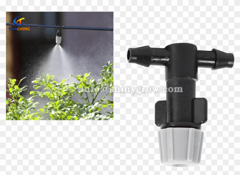 There Is A Black Sprinkler Head - Overhead Sprinkler System Greenhouse Clipart