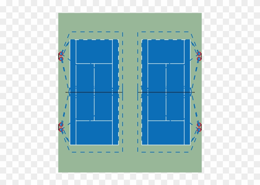 Lighting Aiming Design For International - Tennis Clipart #5476008