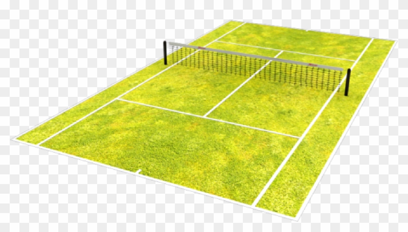 50 Mark - Tennis Court Transparent Background Clipart #5476035