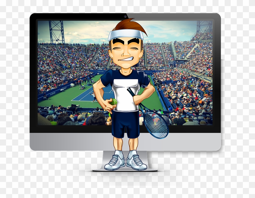 Tennis Sport Tennis Ball Tennis Court Tennis Player - テニス 試合 フリー 素材 Clipart