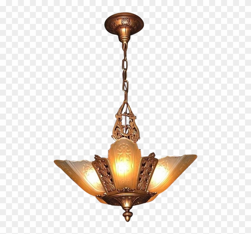 Gold Chandelier Clip Art - Light Fixture Png Transparent Png