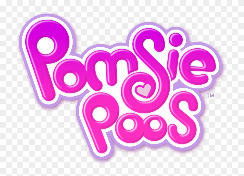 Super Cute And Half The Size, Pomsie Poos Go Anywhere - Pomsies Logo Clipart