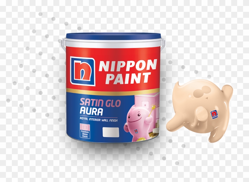 Satin Glo Aura - Durafresh Solo Nippon Paint Clipart