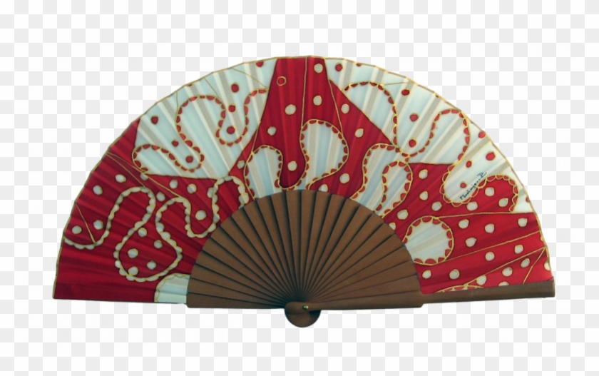 Abanico Flamenco Dibujo Png - Pintar Abanicos De Flamenca Clipart
