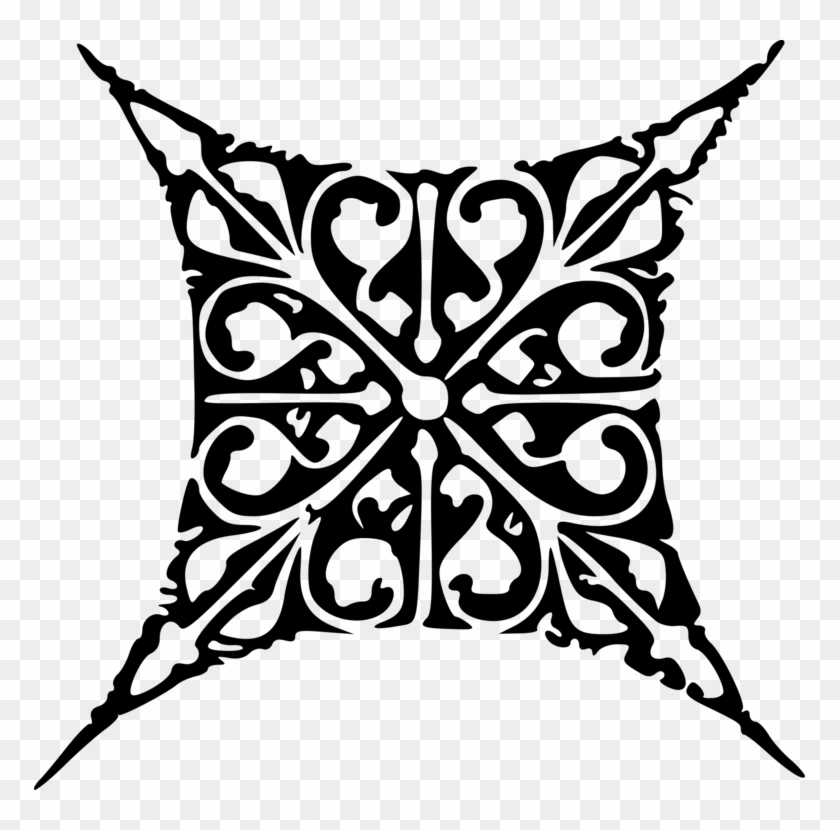Victorian Era Victorian Ornamental Design Decorative - Victorian Era Black And White Clipart - Png Download