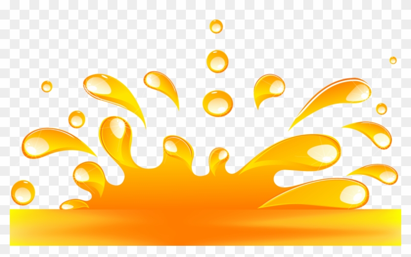 Liquid Drop Beautifully Droplets Transprent Png Free - Golden Liquid Drop Png Clipart