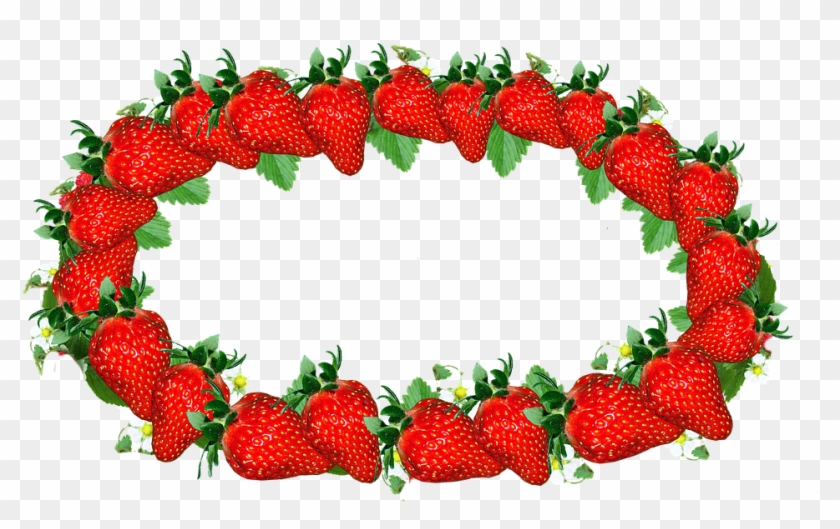 Etiqueta, Fresa, Conserva, Mermelada, Frontera - Strawberry Jam Label Clipart #5478621