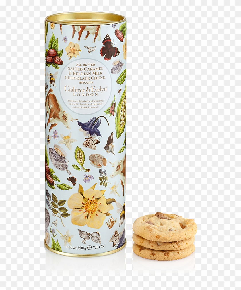 All Butter Salted Caramel & Belgian Milk Chocolate - Crabtree & Evelyn Biscuits Clipart #5478879
