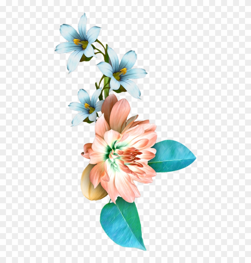 Lynnise Timeforme El55 - Flores Azul Tiffany Png Clipart #5479245