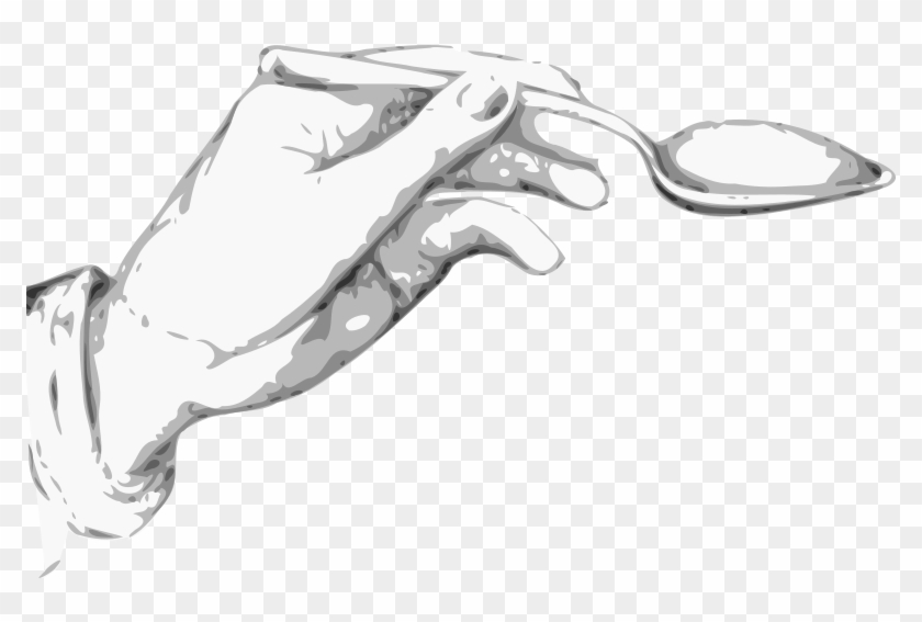 Holding A Spoon Clipart