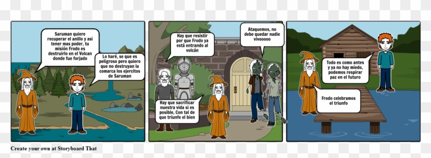 El Señor De Los Anillos - Cartoon Clipart