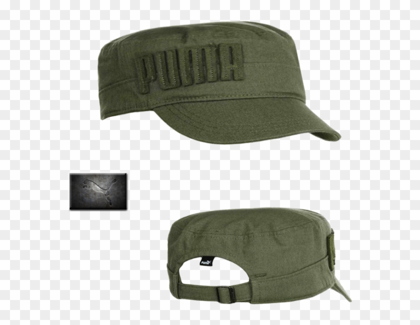 ~puma Simon Military Cap Olive Green - Olive Green Puma Hat Clipart